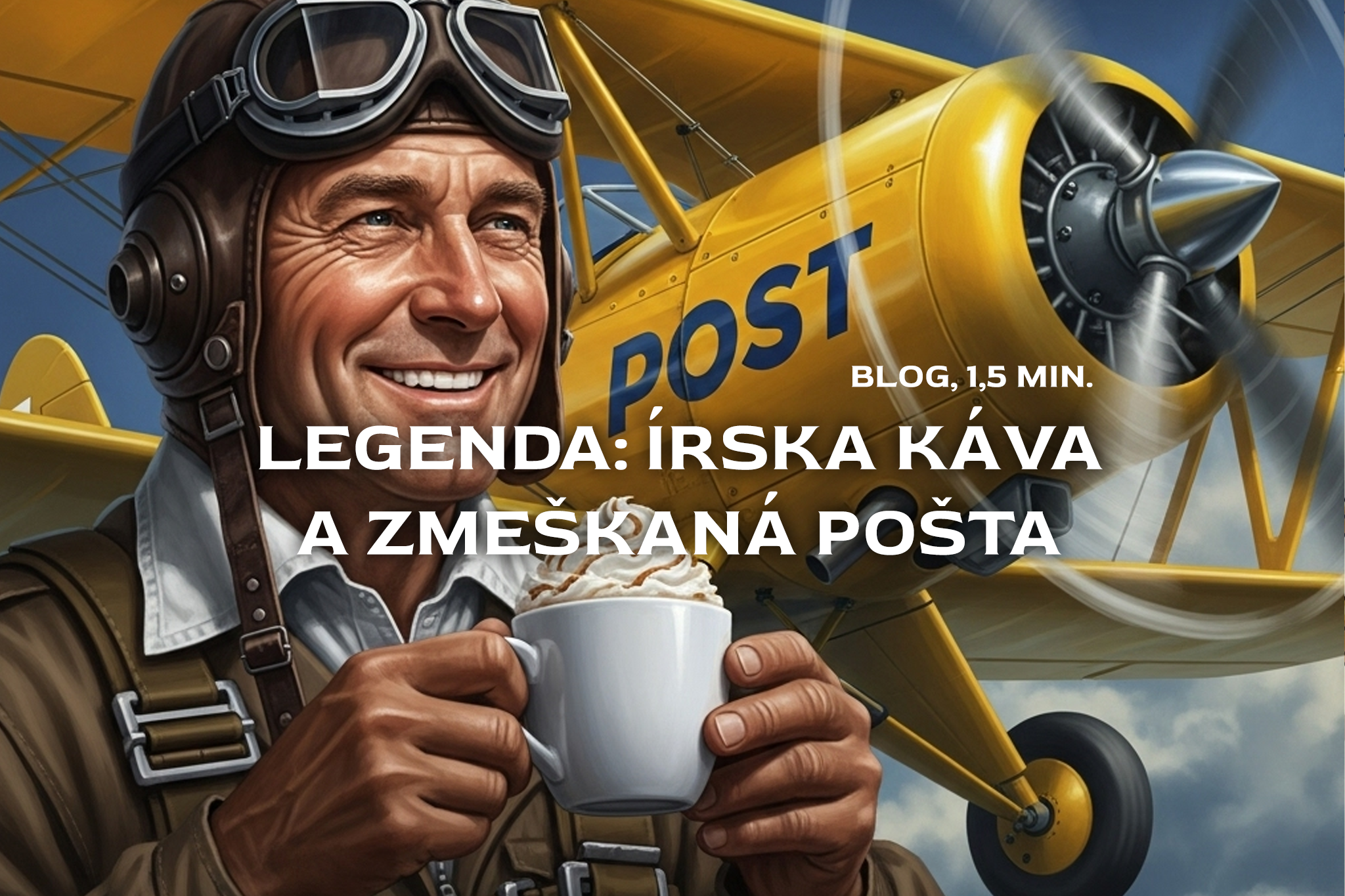 Legenda o vzniku írskej kávy: Zmeškaná pošta